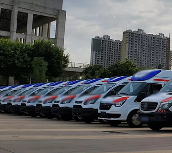 鸡东县服务车队展示