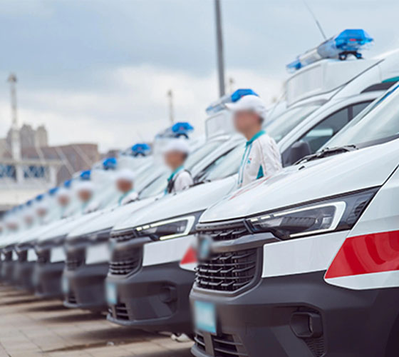 鸡东县服务车队展示